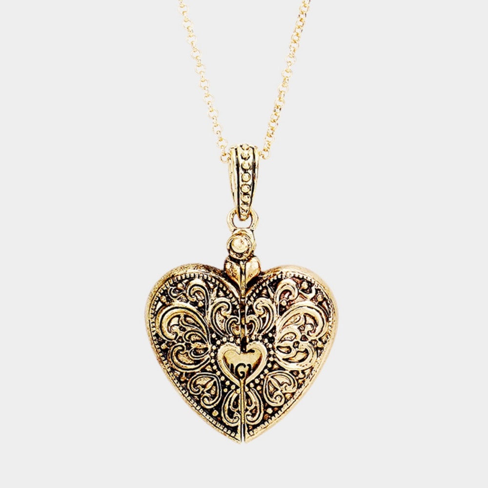Mom & Daughter Locket Necklace